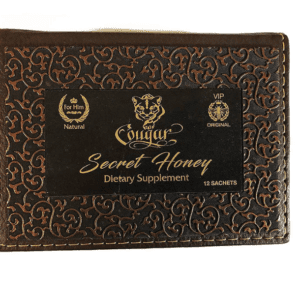 COUGAR SECRET HONEY MALE ENHANCEMENT DISPLAY - 12CT