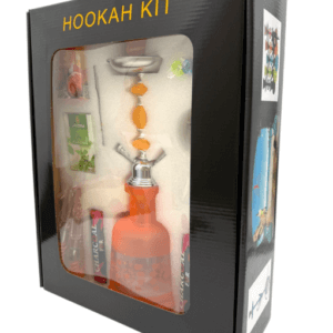 NOUR MAXX MEDIUM HOOKAH SET 14" ASSORTED DESIGN