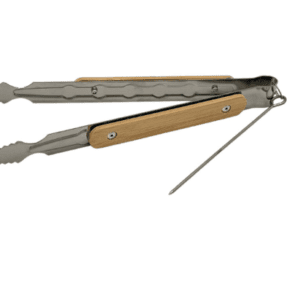 PREMIUM WOOD HANDLE HOOKAH TONGS