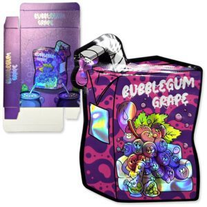 SMELL PROOF 3.5G MYLAR PLASTIC BAGS - PACK OF 50 (DESIGN #2)