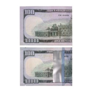 SMELL PROOF BAGS 3.5G $100 BILL #4 - BAG OF 50 COUNT - (BMN-2)