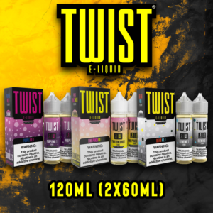 TWIST E-LIQUIDS - 120ML (2 X 60ML)