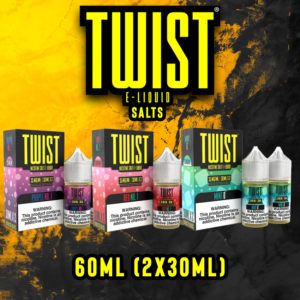 TWIST SALTS E-LIQUID - 60ML (2 X 30ML)