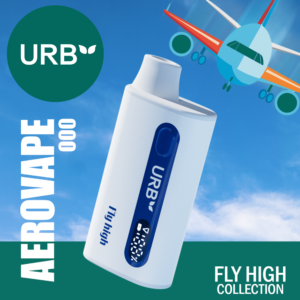 URB AEROVAPE 000 FLY HIGH THC FREE TERP SAUCE 2ML DISPOSABLE - DISPLAY OF 6