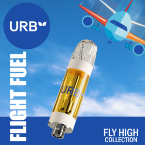 URB FLIGHT FUEL EUPHORIA BLEND 2ML CARTRIDGE - DISPLAY OF 6