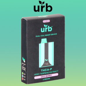 URB SMART DEVICE THCA-P DISPOSABLE VAPE 6ML - DISPLAY OF 6