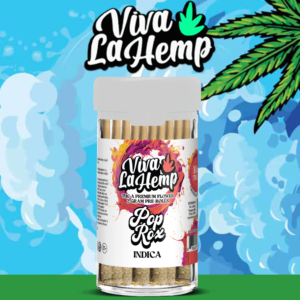 VIVA LA HEMP PREMIUM THC-A 2G PRE-ROLLS - JAR OF 10