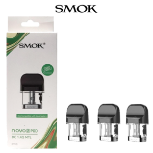 SMOK NOVO 2 REFILLABLE 2ML REPLACEMENT PODS - PACK OF 3