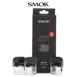 SMOK NORD 3ML REPLACEMENT POD WITHOUT COIL - 3 PACK
