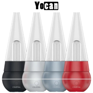 YOCAN BLACK 2500MAH CELESTIAL E-RIG VAPORIZER STARTER KIT WITH TGT TECH - 1CT