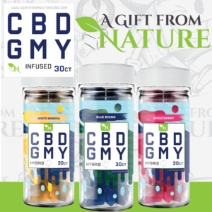 AGFN CBD GUMMIES JAR 1500MG - 30CT