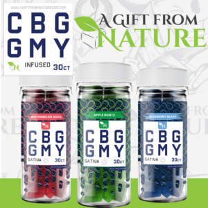 AGFN CBG GUMMIES JAR 1500MG - 30CT