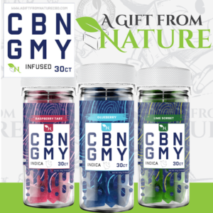 AGFN CBN GUMMIES JAR 1500MG - 30CT