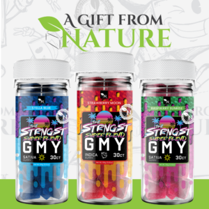 AGFN THE STRNGST BLEND THC-P GUMMY 6000MG - JAR OF 30