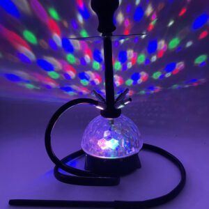 CLOUD 4 HOSE HOOKAH WITH SPEAKER & PARTY LIGHTS 20"