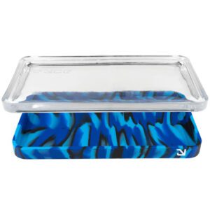 EYCE ROLLING TRAY 2-IN-1 SILICONE & GLASS PIECE - 1CT