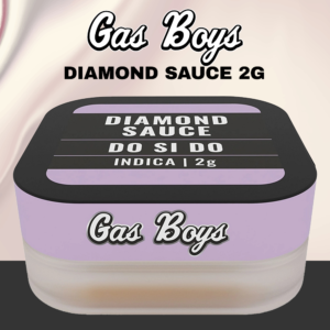 GAS BOYS THC-A DIAMOND SAUCE CONCENTRATE SAUCE 2G - DISPLAY OF 8