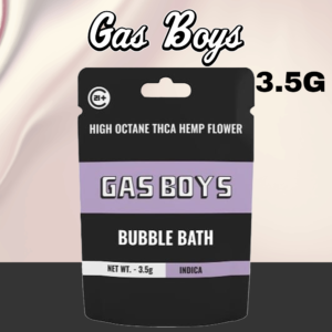 GAS BOYS BOUTIQUE THC-A FLOWER 3.5G PACK - DISPLAY OF 8