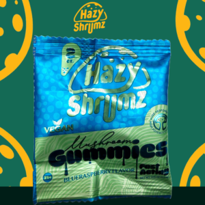HAZY SHRUMZ 2-PACK MUSHROOM GUMMIES MIXED FLAVORS - DISPLAY OF 50