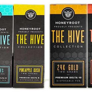 HONEYROOT THE HIVE THC-O+D10+D8 2G DISPOSABLE VAPE - 10CT DISPLAY