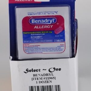 Benadryl Blister Pack- 2 Tablets
