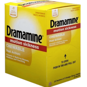 Dramamine Chewable 25 Ct