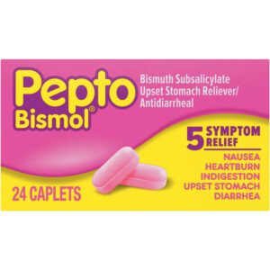 Pepto Bismol Chewables Bodega Box