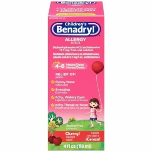Benadryl Allergy Cherry Children's