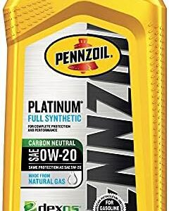 Pennzoil Platinum Synthetic Vehicle