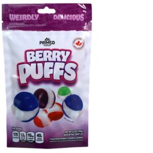 Freeze Dried Berry Puffs