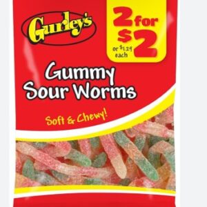 Gurley's Gummy Sour Worms