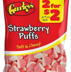 Gurley's Gummy Strawberry Puffs