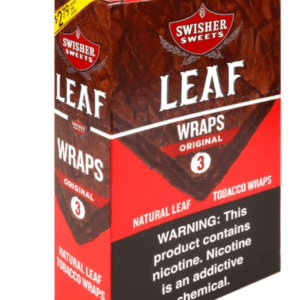 Swisher Sweet Leaf Wraps Original $