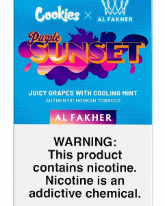 Al Fakher X Cookies Purple Sunset