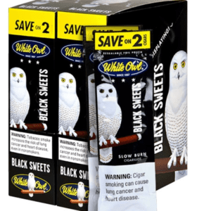 White Owl Cigarillos Black Sweet SO
