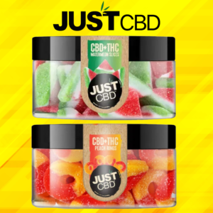 JUST CBD + THC GUMMY JAR - 250MG