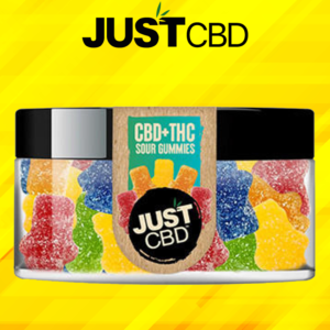 JUST CBD+THC GUMMIES - APPROX. 15-25CT