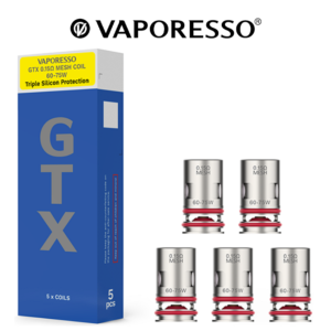 VAPORESSO GTX REPLACEMENT COILS - PACK OF 5