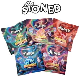 STONED AMANITA MUSCARIA 1,000MG MULTI FLAVORS GUMMIES - 25CT DISPLAY