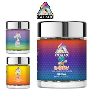 EXTRAX - ADIOS BLEND THCA + DELTA 8 FLOWER 3.5G - 6CT DISPLAY