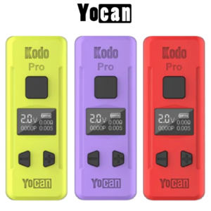 YOCAN KODO PRO 400MAH PORTABLE CARTRIDGE BATTERY - 9CT DISPLAY
