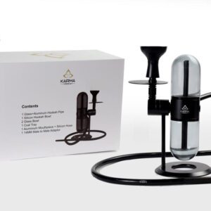 KARMA ANTARES GLASS ALUMINUM HOOKAH
