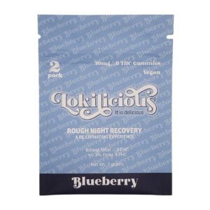 LOKILICIOUS - 60MG DELTA 8 THC 2-PACK GUMMIES - 30CT DISPLAY