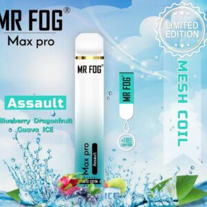 MR. FOG MAX PRO LIMITED 5% NIC EDITION DISPOSABLE VAPE 2000 PUFFS - 10CT DISPLAY