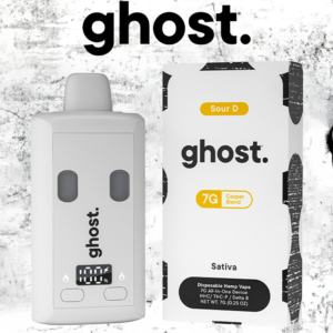 GHOST THC-P CASPER BLEND 7G DISPOSABLE - DISPLAY OF 5