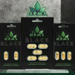 OPMS BLACK KRATOM EXTRACT CAPSULES