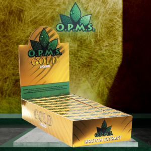 OPMS GOLD - 8.8ML LIQUID KRATOM SHOT - DISPLAY 50