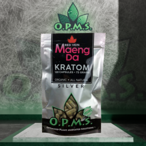 OPMS KRATOM SILVER CAPS 72G - 120CT