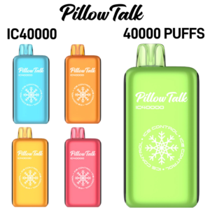 PILLOW TALK IC40000 20ML 40,000 PUFFS DISPOSABLE VAPE - DISPLAY OF 5
