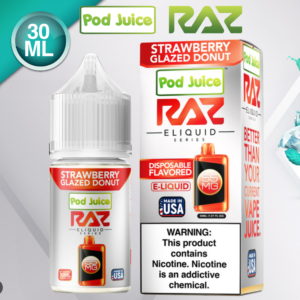 POD JUICE X RAZ NICOTINE SALT E-LIQUID - 30ML